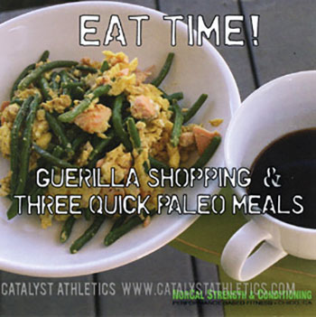 Eat Time! DVD - Olympic Weightlifting, strength, conditioning, fitness, nutrition - Catalyst Athletics