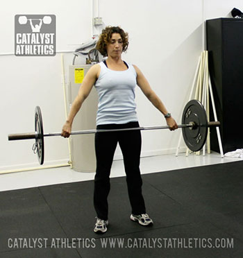 Natalie from CrossFit NorCal trying to convince herself to do a tall snatch - Olympic Weightlifting, strength, conditioning, fitness, nutrition - Catalyst Athletics