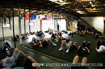 Nap time at the Dallas weightlifting seminar - Olympic Weightlifting, strength, conditioning, fitness, nutrition - Catalyst Athletics