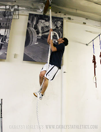Arnold rope climb - Olympic Weightlifting, strength, conditioning, fitness, nutrition - Catalyst Athletics