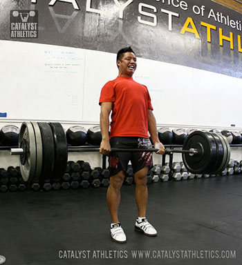 Ray deadlift - Olympic Weightlifting, strength, conditioning, fitness, nutrition - Catalyst Athletics