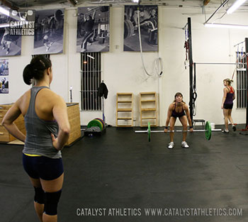 Aimee and Jolie - Olympic Weightlifting, strength, conditioning, fitness, nutrition - Catalyst Athletics