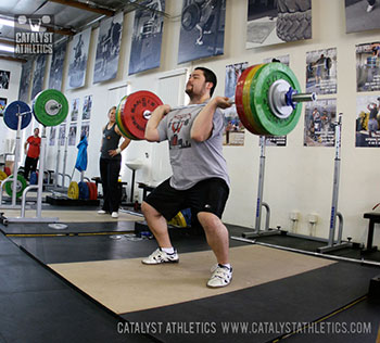 Colin power clean - Olympic Weightlifting, strength, conditioning, fitness, nutrition - Catalyst Athletics