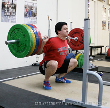 Steve squat - Olympic Weightlifting, strength, conditioning, fitness, nutrition - Catalyst Athletics