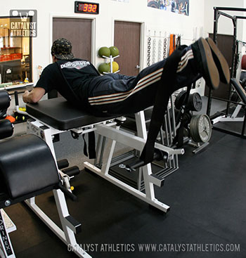 Steve reverse hyper - Olympic Weightlifting, strength, conditioning, fitness, nutrition - Catalyst Athletics