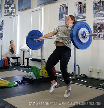 Jocelyn snatch - Olympic Weightlifting, strength, conditioning, fitness, nutrition - Catalyst Athletics