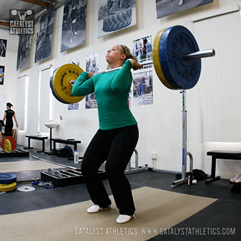 Kara dip for jerk - Olympic Weightlifting, strength, conditioning, fitness, nutrition - Catalyst Athletics