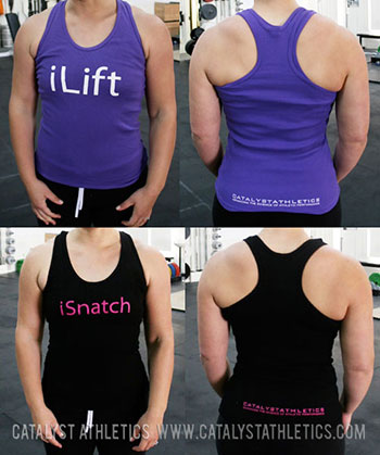 New tanks in stock - Olympic Weightlifting, strength, conditioning, fitness, nutrition - Catalyst Athletics