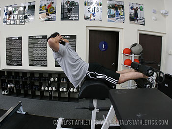 Steve back extension - Olympic Weightlifting, strength, conditioning, fitness, nutrition - Catalyst Athletics