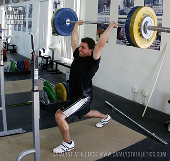 Dion split jerk - Olympic Weightlifting, strength, conditioning, fitness, nutrition - Catalyst Athletics