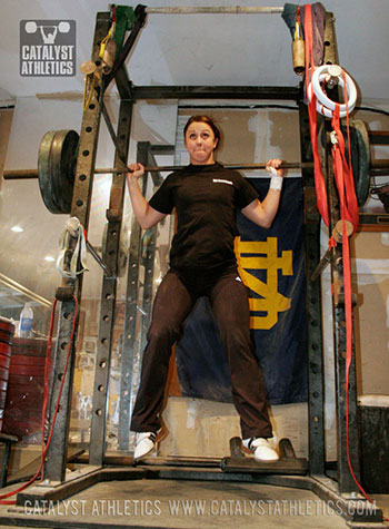 Aimee jump squat - Olympic Weightlifting, strength, conditioning, fitness, nutrition - Catalyst Athletics