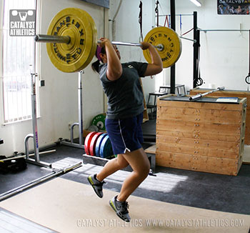 Sheena split jerk - Olympic Weightlifting, strength, conditioning, fitness, nutrition - Catalyst Athletics