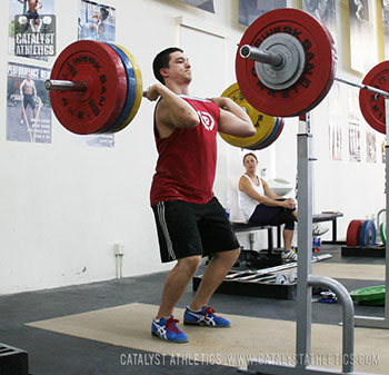 Jerk dip - Olympic Weightlifting, strength, conditioning, fitness, nutrition - Catalyst Athletics
