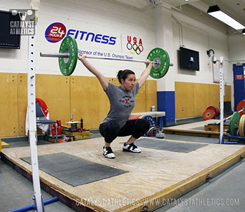Natalie snatch - Olympic Weightlifting, strength, conditioning, fitness, nutrition - Catalyst Athletics