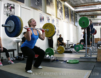 Kara clean - Olympic Weightlifting, strength, conditioning, fitness, nutrition - Catalyst Athletics