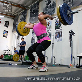 Aimee clean - Olympic Weightlifting, strength, conditioning, fitness, nutrition - Catalyst Athletics