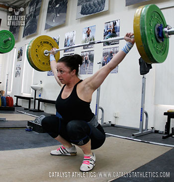 Aimee snatch - Olympic Weightlifting, strength, conditioning, fitness, nutrition - Catalyst Athletics