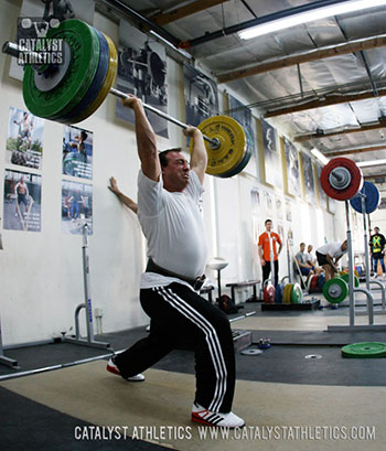 Dave split jerk - Olympic Weightlifting, strength, conditioning, fitness, nutrition - Catalyst Athletics