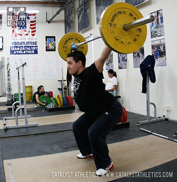 Mike snatch - Olympic Weightlifting, strength, conditioning, fitness, nutrition - Catalyst Athletics