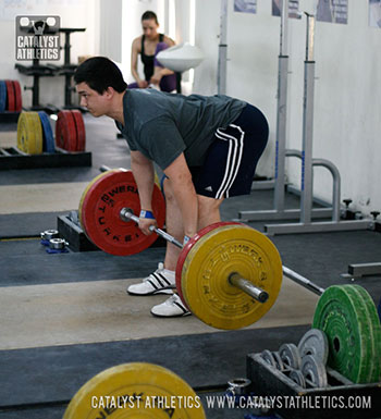 Steve SLDL - Olympic Weightlifting, strength, conditioning, fitness, nutrition - Catalyst Athletics
