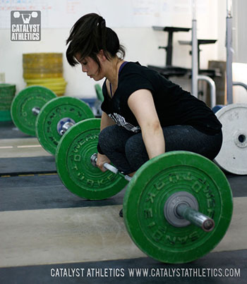 Aimee L. prep - Olympic Weightlifting, strength, conditioning, fitness, nutrition - Catalyst Athletics