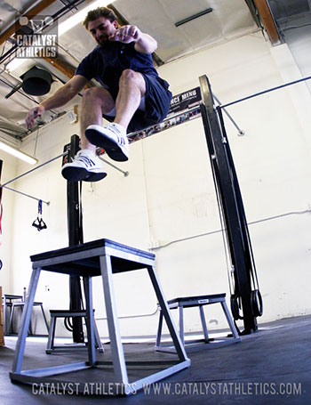 Dion box jump - Olympic Weightlifting, strength, conditioning, fitness, nutrition - Catalyst Athletics
