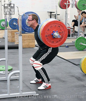 Dave back squat - Olympic Weightlifting, strength, conditioning, fitness, nutrition - Catalyst Athletics
