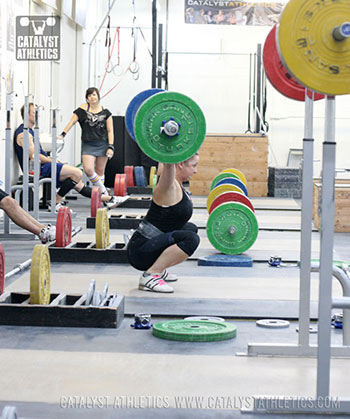 Aimee snatch - Olympic Weightlifting, strength, conditioning, fitness, nutrition - Catalyst Athletics