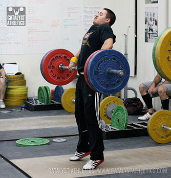 Mike clean pull - Olympic Weightlifting, strength, conditioning, fitness, nutrition - Catalyst Athletics