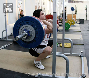 Steve front squat - Olympic Weightlifting, strength, conditioning, fitness, nutrition - Catalyst Athletics