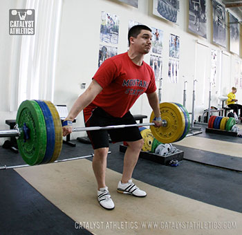 Steve snatch pull - Olympic Weightlifting, strength, conditioning, fitness, nutrition - Catalyst Athletics