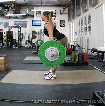 Jocelyn SLDL - Olympic Weightlifting, strength, conditioning, fitness, nutrition - Catalyst Athletics