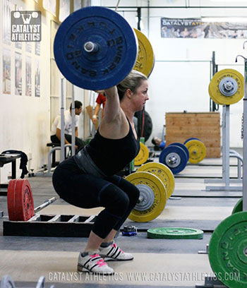 Aimee snatch - Olympic Weightlifting, strength, conditioning, fitness, nutrition - Catalyst Athletics