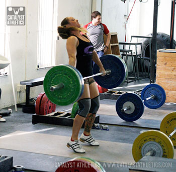 Jocelyn snatch - Olympic Weightlifting, strength, conditioning, fitness, nutrition - Catalyst Athletics