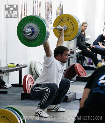 Rob squat jerk - Olympic Weightlifting, strength, conditioning, fitness, nutrition - Catalyst Athletics