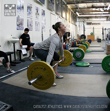 Aimee snatch - Olympic Weightlifting, strength, conditioning, fitness, nutrition - Catalyst Athletics