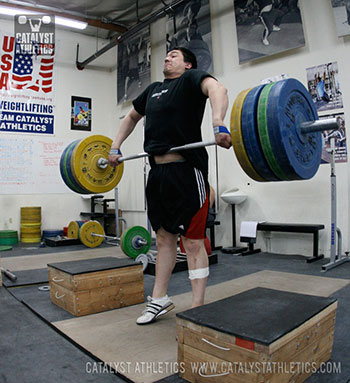 Steve block snatch pull - Olympic Weightlifting, strength, conditioning, fitness, nutrition - Catalyst Athletics