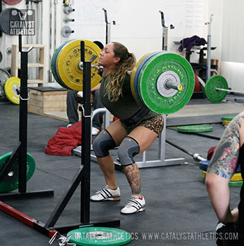 Jocelyn back squat - Olympic Weightlifting, strength, conditioning, fitness, nutrition - Catalyst Athletics