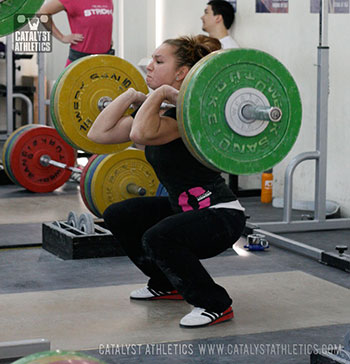Alyssa clean - Olympic Weightlifting, strength, conditioning, fitness, nutrition - Catalyst Athletics