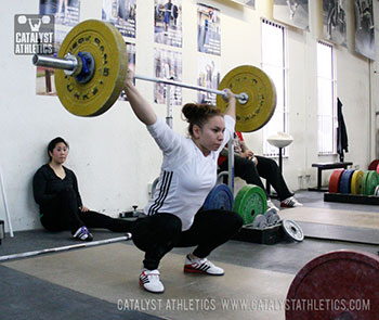 Alyssa snatch - Olympic Weightlifting, strength, conditioning, fitness, nutrition - Catalyst Athletics
