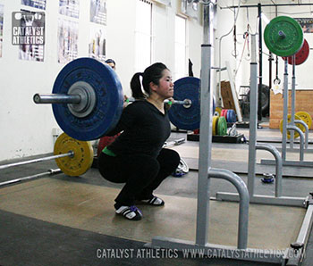 Dawn back squat - Olympic Weightlifting, strength, conditioning, fitness, nutrition - Catalyst Athletics