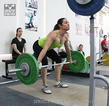 Jolie snatch - Olympic Weightlifting, strength, conditioning, fitness, nutrition - Catalyst Athletics