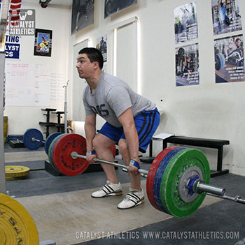 Steve clean pull - Olympic Weightlifting, strength, conditioning, fitness, nutrition - Catalyst Athletics