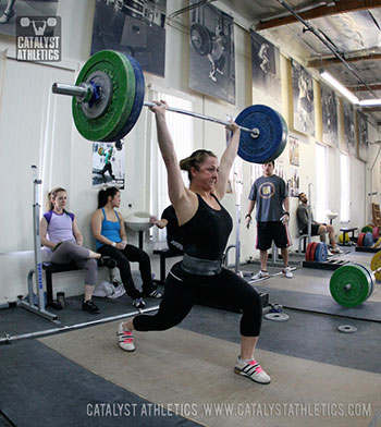 Aimee jerk - Olympic Weightlifting, strength, conditioning, fitness, nutrition - Catalyst Athletics