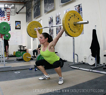 Jolie snatch - Olympic Weightlifting, strength, conditioning, fitness, nutrition - Catalyst Athletics