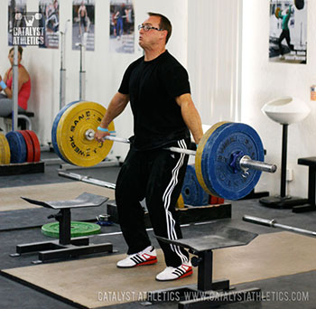 Dave block snatch pull - Olympic Weightlifting, strength, conditioning, fitness, nutrition - Catalyst Athletics