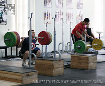 Steve back squat - Olympic Weightlifting, strength, conditioning, fitness, nutrition - Catalyst Athletics