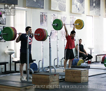 Eastman power jerk - Olympic Weightlifting, strength, conditioning, fitness, nutrition - Catalyst Athletics