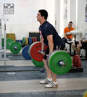Steve clean pull - Olympic Weightlifting, strength, conditioning, fitness, nutrition - Catalyst Athletics