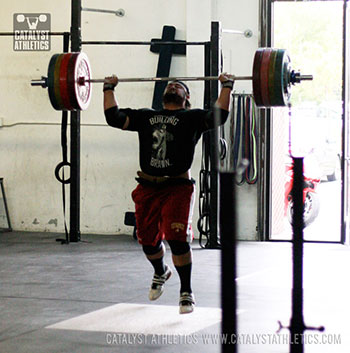 Brian jerk - Olympic Weightlifting, strength, conditioning, fitness, nutrition - Catalyst Athletics